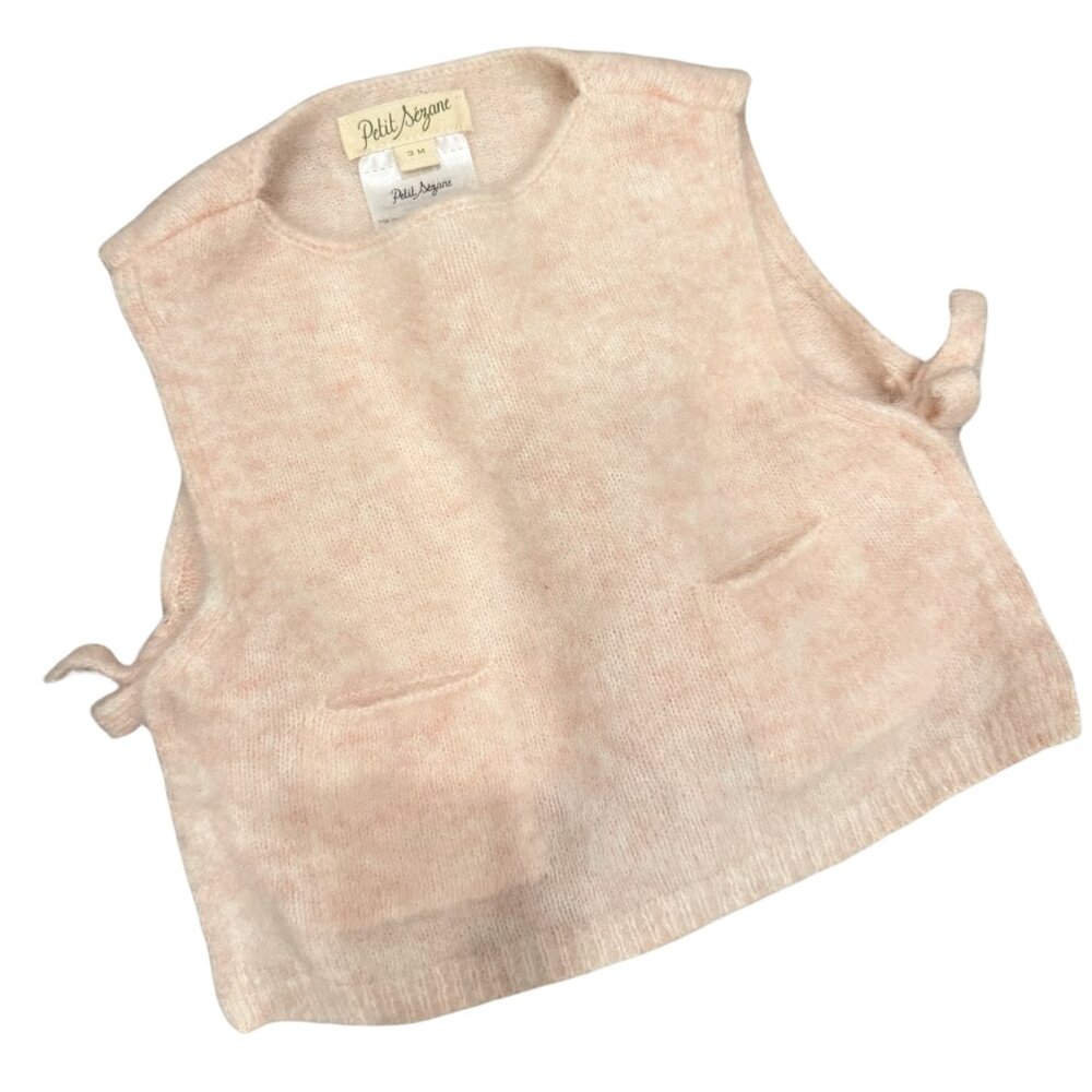 Petit Sezane Girls Sweater Vest